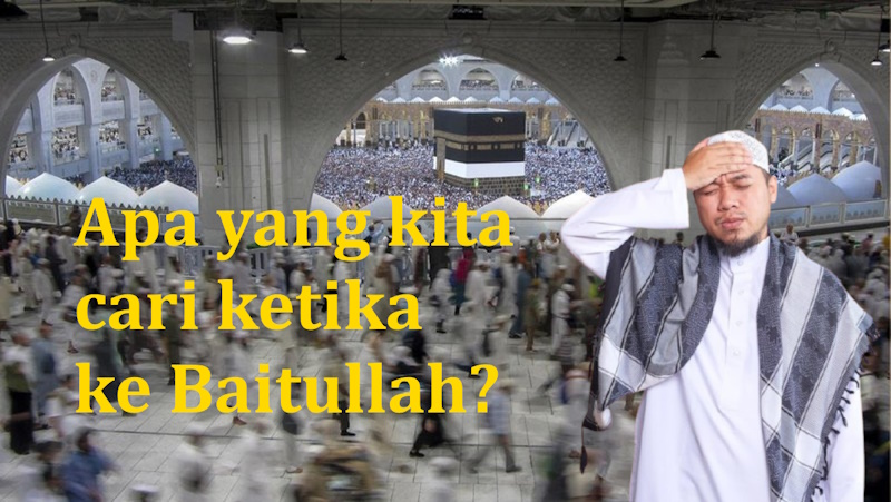 Jangan hanya karena fasilitas, Kita baru mau Umroh