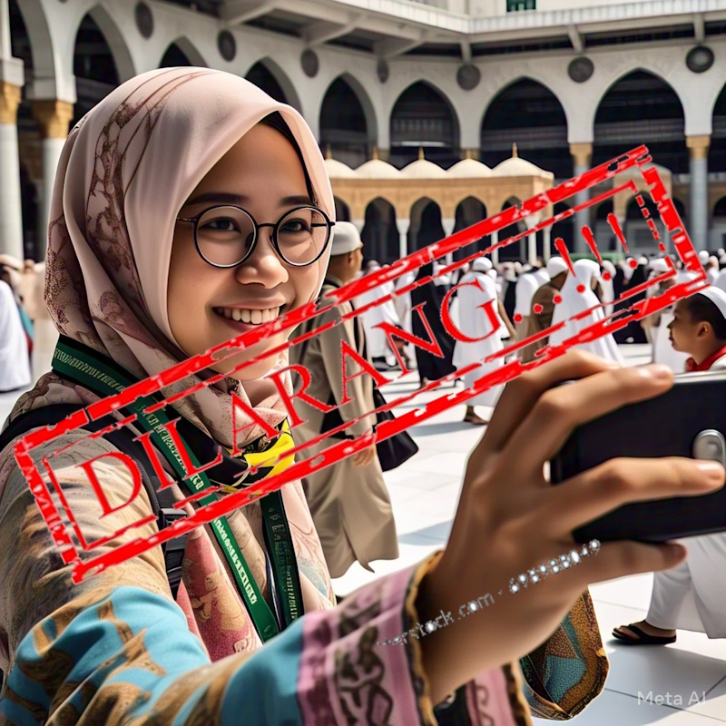 Pemerintah Saudi Arabia Melarang Perekaman Foto, Video dan Live di Masjidil Haram dan Nabawi